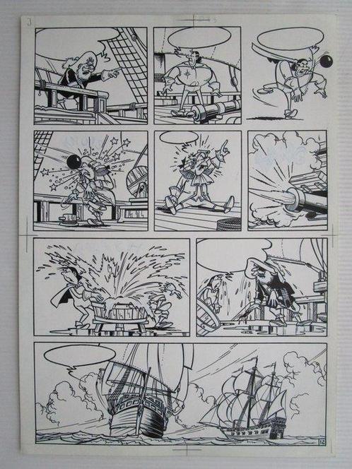 Studio Vandersteen - 1 Original page - Jerom 27 - Het, Livres, BD