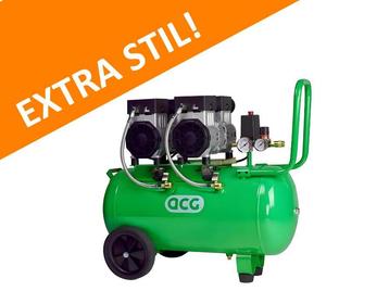 Compressor super stil met 24l &amp; 50l vat | ACG silent, Ophalen of Verzenden