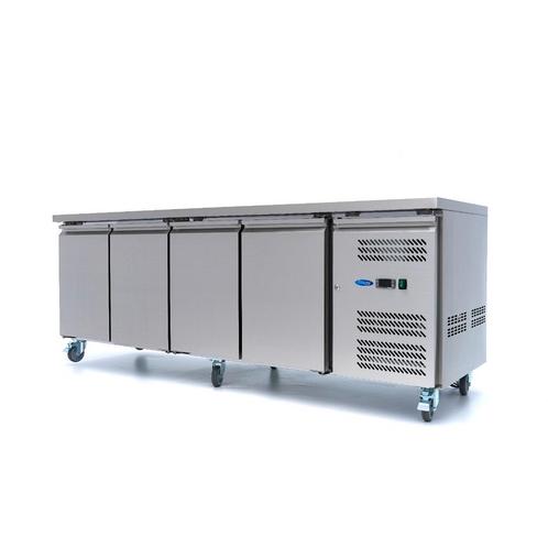 Réfrigérateur de comptoir - 223 cm - 4 portes - Rénové, Zakelijke goederen, Horeca | Keukenapparatuur, Verzenden