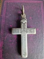Vintage Kruis - .925 zilver - 1800-1850 - kruis reliekhouder, Antiek en Kunst