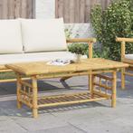 vidaXL Salontafel 110x55x45 cm bamboe, Verzenden, Nieuw