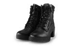 Mustang Veterboots in maat 38 Zwart | 5% extra korting, Verzenden, Zwart, Overige typen, Zo goed als nieuw