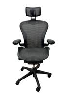 Herman Miller Aeron Maat B - Incl. Hoofdsteun en Lumbar, Huis en Inrichting, Bureaustoelen, Verzenden, Zwart, Zo goed als nieuw