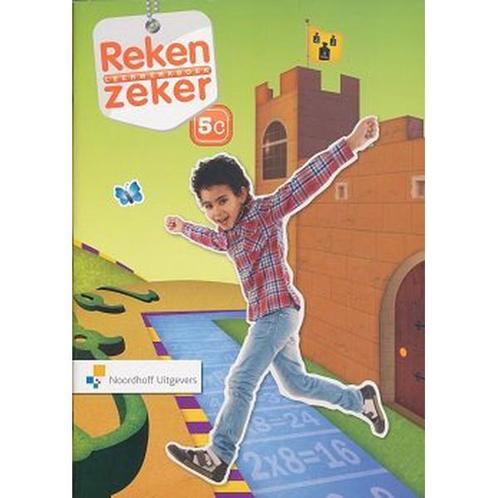 Reken Zeker Leerwerkboek 5C (vergroot) (per stuk), Livres, Livres scolaires, Envoi