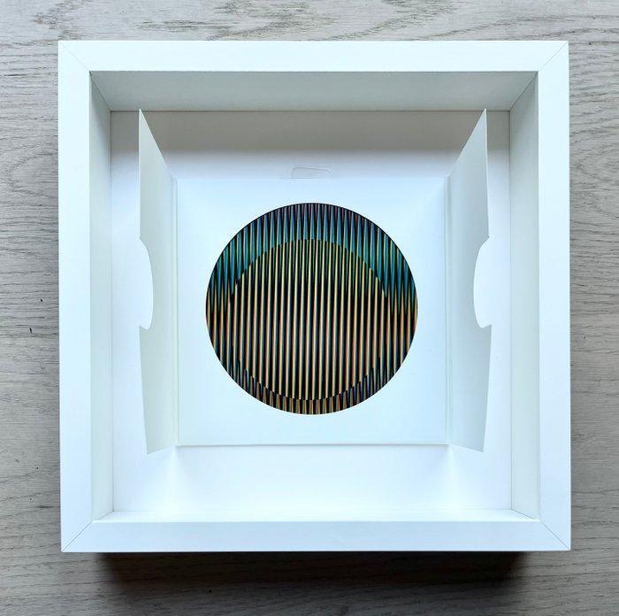 Carlos Cruz-Diez (1923-2019) - sculptuur, Chromointerference, Antiek en Kunst, Antiek | Overige Antiek