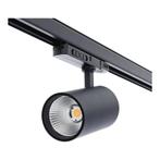 Luxar 3-Fase Railspot Food 10W-30W Dimbaar CCT-Switch Zwart, Verzenden