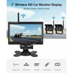 Draadloze Grote Achteruitrijcamera Set, 2 Camera's, Auto diversen, Auto-accessoires, Verzenden, Nieuw