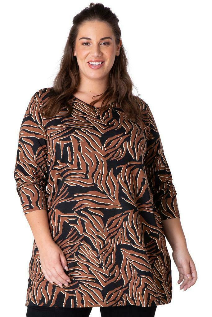 Tuniek Bibelot Yesta 85CM maat 58/60, Kleding | Dames, Blouses en Tunieken, Verzenden