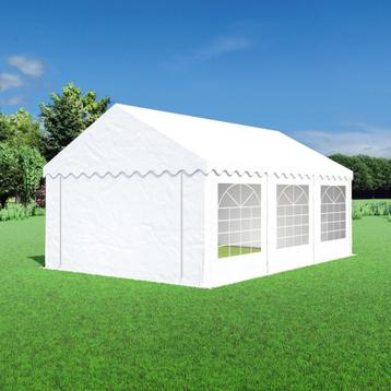 Partytent 4x6 PVC - Classic | Wit, Verzenden, Partytent, Nieuw, 4 tot 6 meter