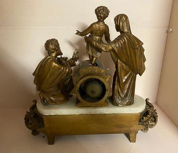 Pendule - Brunfaut - Brons - 1900-1910, Antiek en Kunst