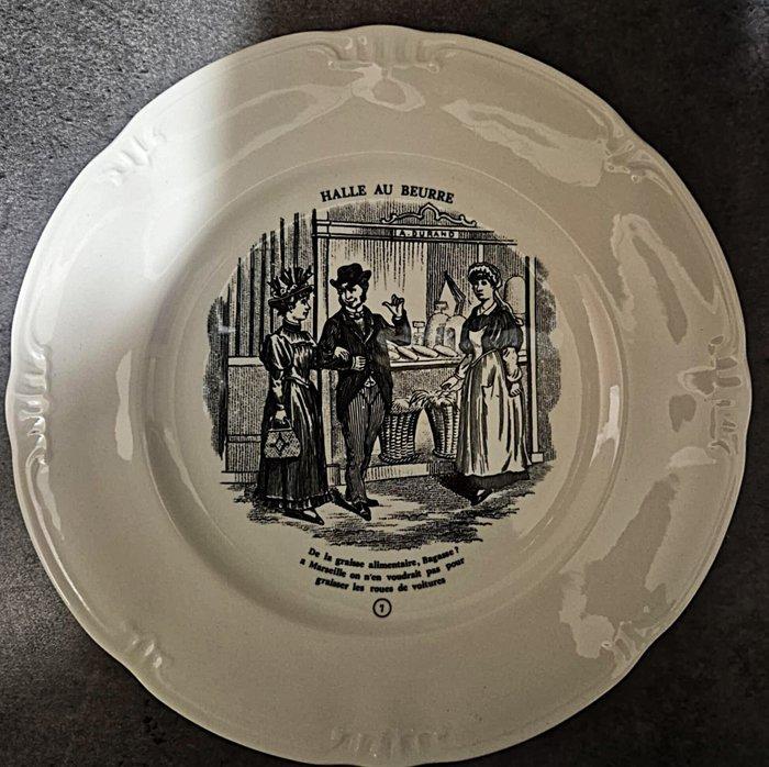 BOCH - Assiette - Faïence, Antiquités & Art, Antiquités | Verre & Cristal