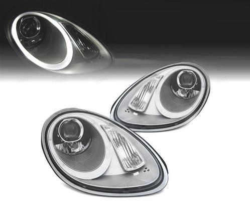Phares Pour Porsche Boxter 987 05-08 AngelS Eyes Fond Gris, Auto-onderdelen, Verlichting, Verzenden
