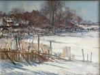 Lievin Herremans (1858-1931) - Paysage de neige, Antiek en Kunst, Kunst | Schilderijen | Klassiek