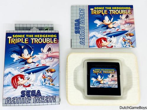 Sega Game Gear - Sonic The Hedgehog - Triple Trouble, Games en Spelcomputers, Games | Nintendo GameCube, Gebruikt, Verzenden