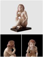 Sculpture, Putto - 36 cm - Bois