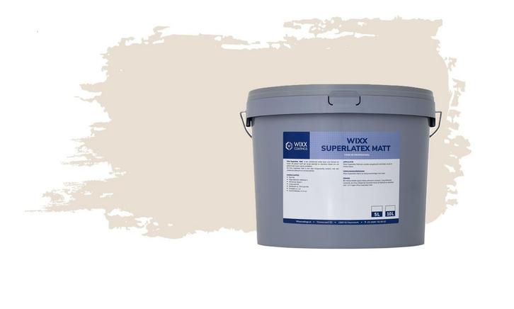 Wixx Superlatex Matt binnen en buiten 5L, Doe-het-zelf en Bouw, Verf, Beits en Lak, Nieuw, Verzenden