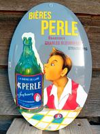 Emaille bord Bieres Perle strasbourg, Verzamelen, Merken en Reclamevoorwerpen, Verzenden, Nieuw