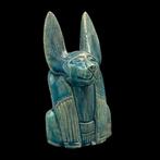 Replica van het oude Egypte God Anubis Jakhals Buste Hoofd, Antiek en Kunst