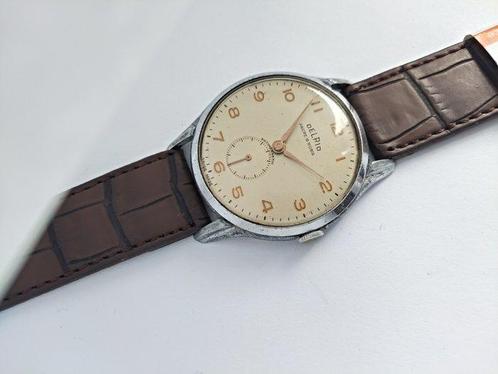 Delrio 15 rubis - mens Art Deco - Zonder Minimumprijs - 0 -, Handtassen en Accessoires, Horloges | Heren