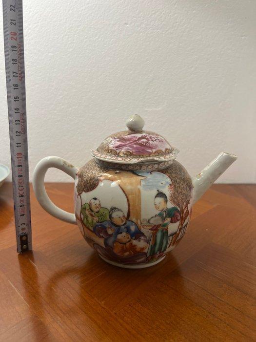 Theepot - Porselein - Chinese theepot, Antiek en Kunst, Antiek | Overige Antiek