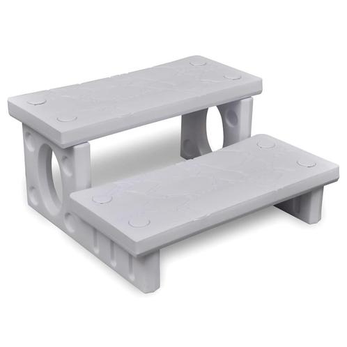 vidaXL Spatrap wit, Tuin en Terras, Zwembaden, Nieuw, Verzenden