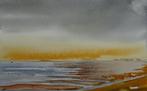 Franklin Meijer (1945) - Terschelling - 4 x aquarelstudies