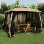 vidaXL Prieel zijwanden van gaas en dubbel dak 2,93x2,93 m, Tuin en Terras, Verzenden, Nieuw