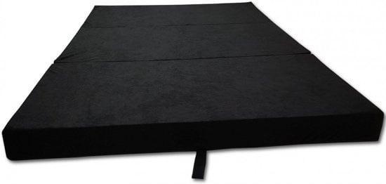 Reismatras 120x200x10 Zwart | OP = OP (logeermatras), Huis en Inrichting, Slaapkamer | Matrassen en Bedbodems, 120 cm, 200 cm
