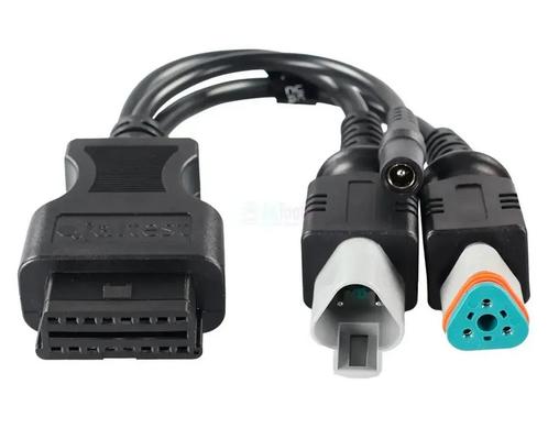 Jaltest (JDC216A9) | 3+3-pins J1939 - 16-pins OBD2 Verloopka, Auto diversen, Autogereedschap, Verzenden