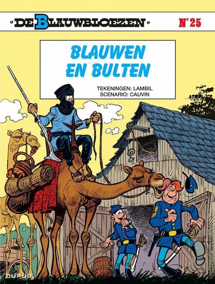 Blauwen en bulten / De Blauwbloezen / 25 9789031411023, Boeken, Stripverhalen, Gelezen, Verzenden