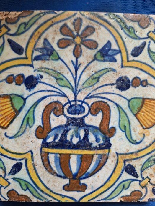 Antiek Tegel - Antiek - 1600-1650, Antiek en Kunst, Antiek | Glaswerk en Kristal