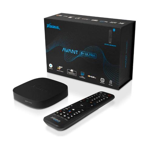 Xsarius Avant 3+ Ultra Black IPTV Box, Télécoms, Émetteurs & Récepteurs, Enlèvement ou Envoi