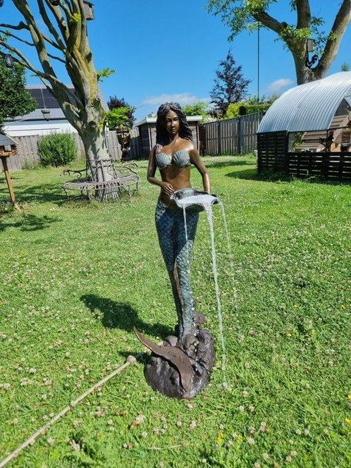 Fontaine - 2025 - Grande Sirène en Bronze, Antiek en Kunst, Curiosa en Brocante
