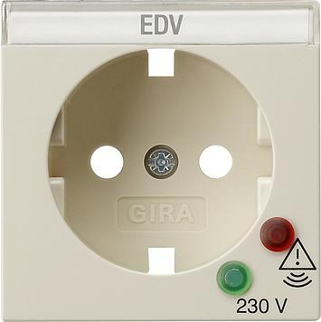 Gira System 55 Schuko stopcontact Overspanningsbeveiliging -, Doe-het-zelf en Bouw, Elektriciteit en Kabels, Verzenden