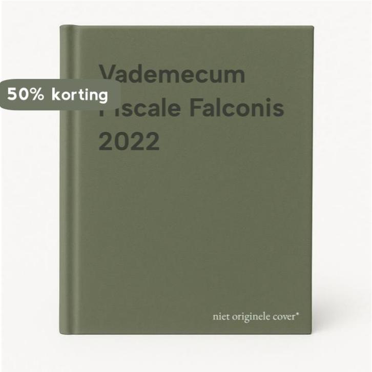 Vademecum Fiscale Falconis 2022 9789403023953, Boeken, Wetenschap, Zo goed als nieuw, Verzenden