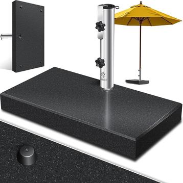 KESSER® Graniet parasolstandaard met roestvrijstalen buis, h beschikbaar voor biedingen