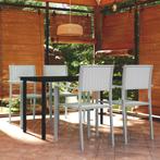 vidaXL 5-delige Tuinset wit, Tuin en Terras, Tuinsets en Loungesets, Verzenden, Nieuw, Tuinset