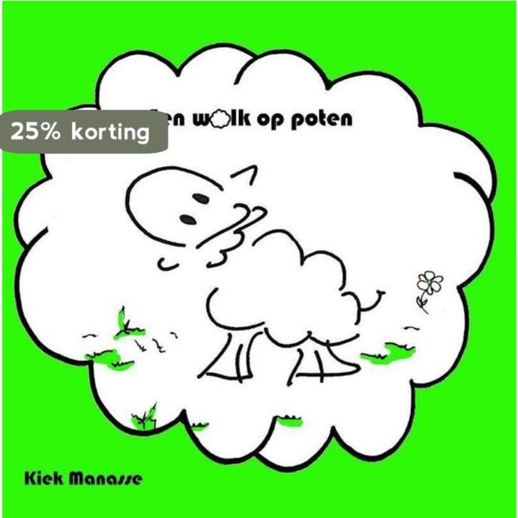 Een wolk op poten 9789491670206 Kiek Manasse, Boeken, Kinderboeken | Baby's en Peuters, Gelezen, Verzenden