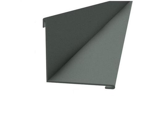 Metalen staande waterslag 0.70mm interieur Prisma Black, Doe-het-zelf en Bouw, Platen en Panelen, Ophalen of Verzenden
