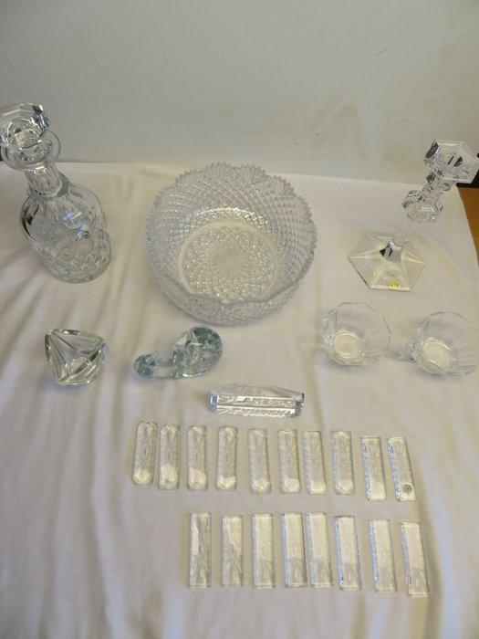 Val Saint Lambert - Eetservies (26) - Kristal, Antiquités & Art, Antiquités | Meubles | Tables