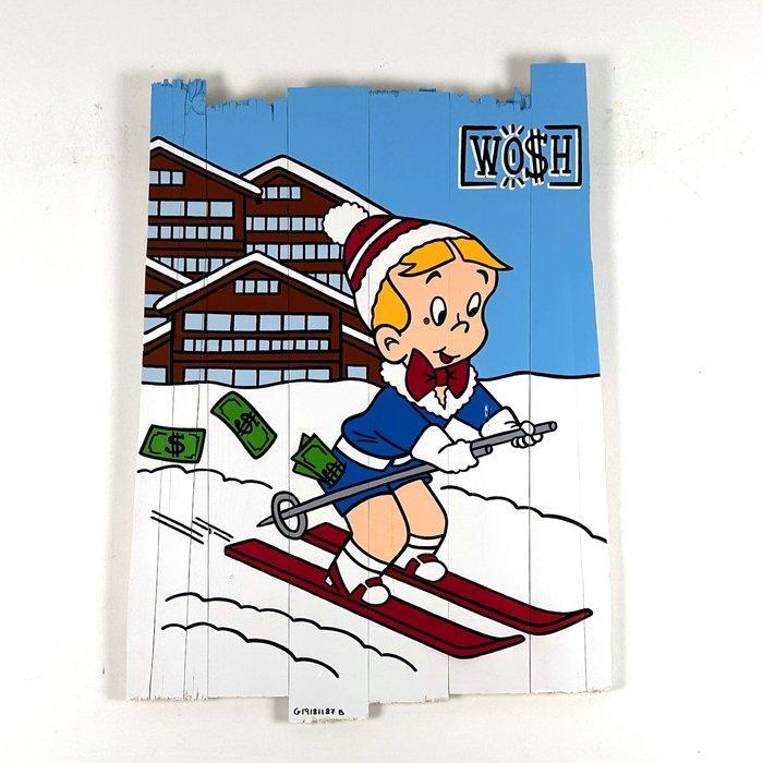 WO$H - G19181187B, Antiek en Kunst, Kunst | Schilderijen | Modern