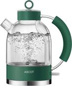 ASCOT glazen waterkoker, Ascot - elektrische waterkoker -, Elektronische apparatuur, Waterkokers, Nieuw, Verzenden