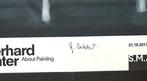 Gerhard Richter - About Painting, originally signed. -, Antiek en Kunst