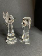 Swarovski - Beeldje - Set Hond Pluto en Kat Groot (2) -
