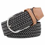 Fako Fashion® - Elastische Riem - Canvas - Gevlochten -, Kleding | Dames, Riemen en Ceinturen, Verzenden, Nieuw