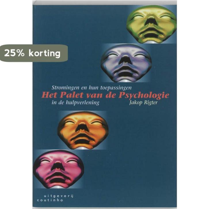 Het palet van de psychologie 9789062830305 Jakop Rigter, Boeken, Psychologie, Gelezen, Verzenden