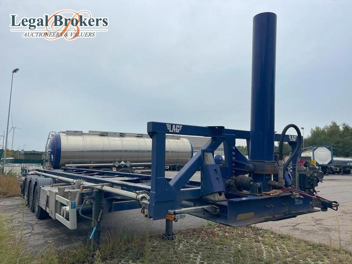 LAG O-3-CC - Oplegger, Zakelijke goederen, Machines en Bouw | Transport, Ophalen of Verzenden