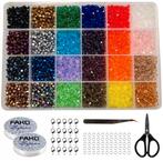 Fako Bijoux - DIY Kristallen Kralen Set - Facet Geslepen, Hobby en Vrije tijd, Verzenden, Nieuw
