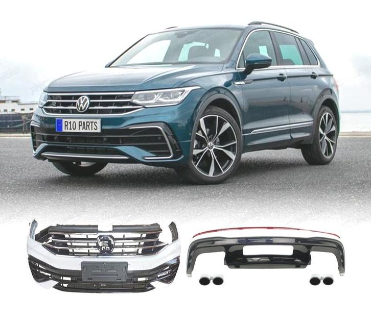 KIT CARROSSERIE VOLKSWAGEN VW TIGUAN 16-24 LOOK R, Auto-onderdelen, Carrosserie, Verzenden