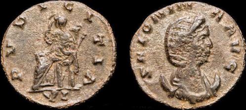 260-268ad Roman Salonina Ae antoninianus Pudicitia seated..., Timbres & Monnaies, Monnaies & Billets de banque | Collections, Envoi